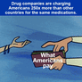 Drug companies are charging Americans 250x more than other countries for the same medications