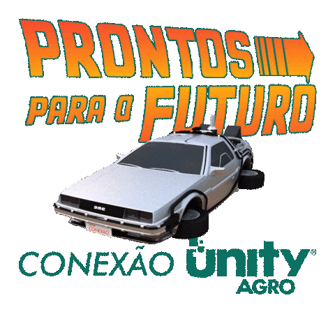 Back To The Future Sticker by Unity Agro