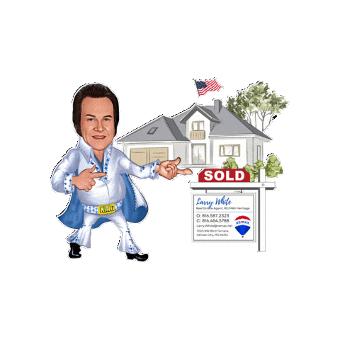 Larry White Sticker by FountainMortgage