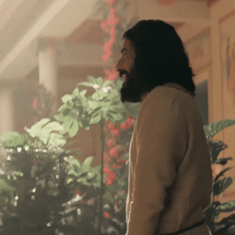 Happy Jesus Christ GIF by The Chosen Brasil