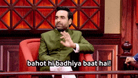 Bahut Badhiya GIFs - Get the best GIF on GIPHY