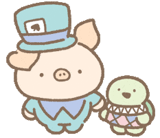 Alice In Wonderland Sticker by BREAD TREE