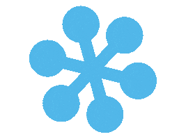 Snow Snowflake Sticker by WinterKids