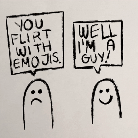 Ghost Flirt GIF by Unpopular Cartoonist