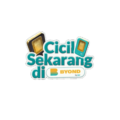 Emas Sticker by Bank Syariah Indonesia