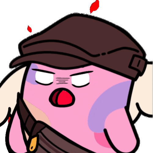 Angry Bean Sticker by LAVIO