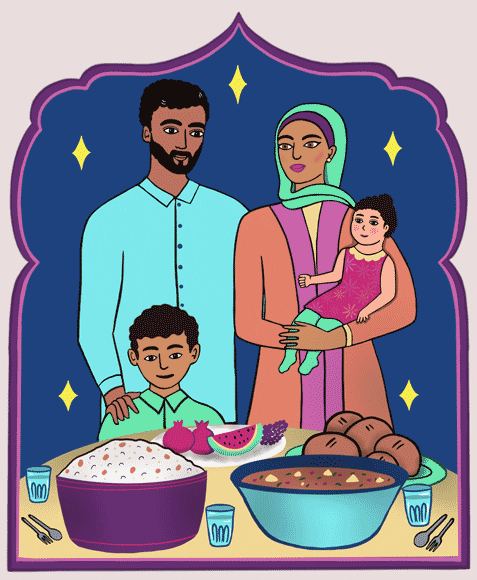 Family Ramadan GIF by Ghazaraza