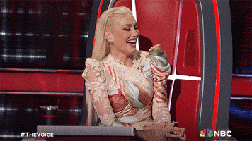 Gwen Stefani Laugh GIF by The Voice