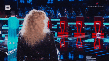 The Voice Reaction GIF by The Voice of Italy