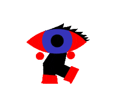 Eye Character Sticker