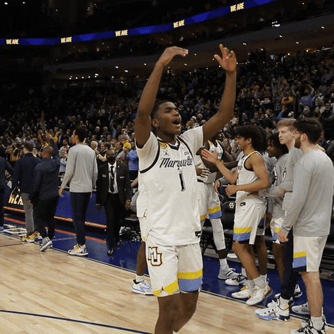 Oh Yeah Win GIF by Marquette Athletics