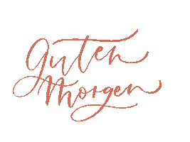 Good Morning Lettering Sticker by Älgkram