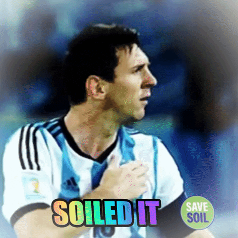 Lionel Messi Goal GIF by Save Soil