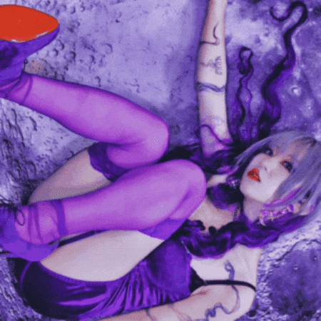 夜光昼夢 GIF by 泥井戸 紫闇 CyanDroid シアンドロイド