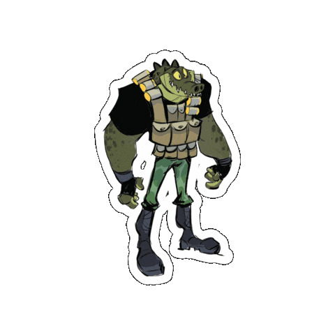 Donut Sticker by Vault Comics