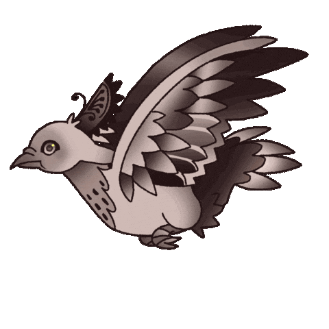 Flying Frame By Frame Sticker