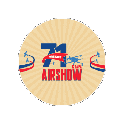 71Aniversario Sticker by aeroclubguatemala