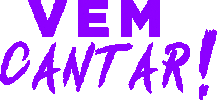 Vem Cantar Sticker by Walder Wolf