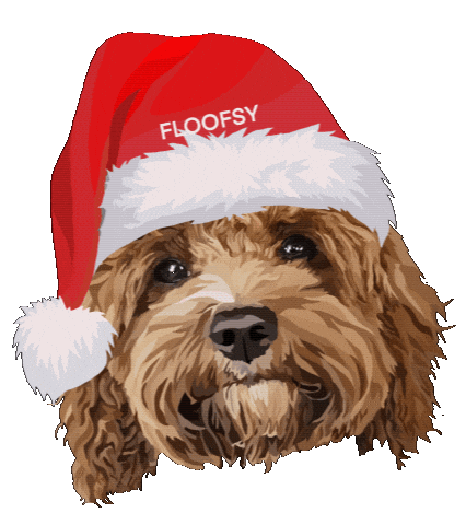 Dog Pet Sticker by Floofsy