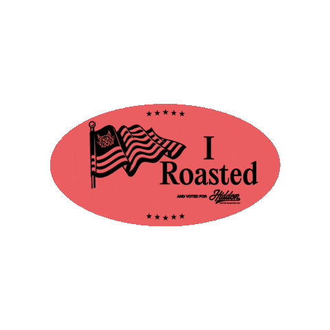 Hidden Coffee Roasters Sticker
