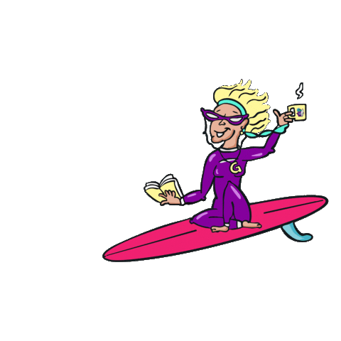 Women Surfing Sticker by NOMB Surf