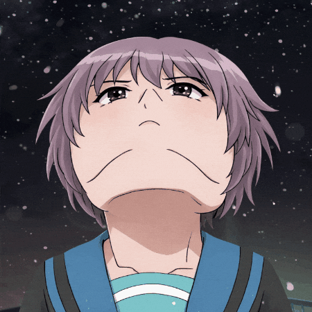 Suzumiya Haruhi Sticker GIF