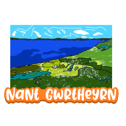 Pen Llyn Sticker