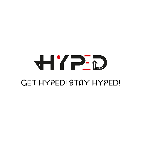 Hyped Up Sticker