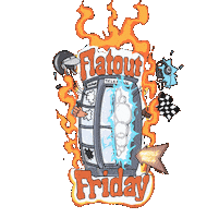 Flatout Sticker by Sideways Shakes