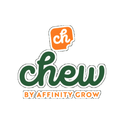 Chew Affinity Sticker by Tracy Nicholas