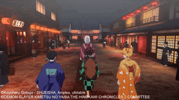 Video Game Fighting GIF by Demon Slayer: The Hinokami Chronicles 2
