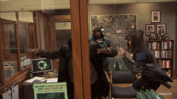 Parks And Recreation Dancing GIF by PeacockTV
