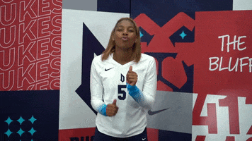 Volleyball Dancing GIF by GoDuquesne