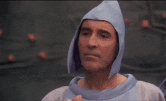 Christopher Lee GIF