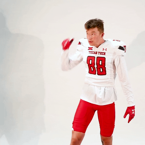 Jed Castles GIF by Texas Tech Football