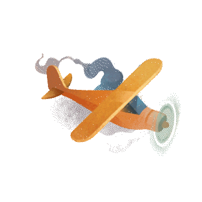 Plane Sticker by Nosy Crow