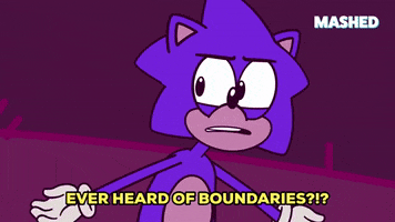 Stop It Sonic The Hedgehog GIF by Mashed