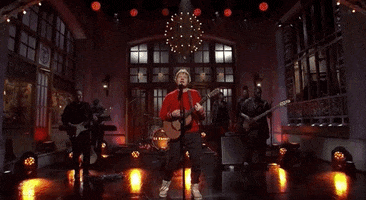 Ed Sheeran Snl GIF by Saturday Night Live