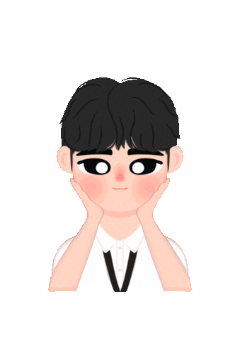 Happy Sticker