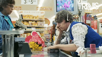 Bored Grocery Store GIF by Travis