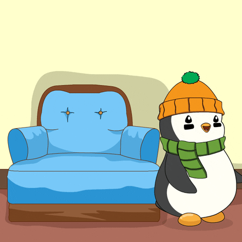 Chilling Chill Out GIF by Pudgy Penguins