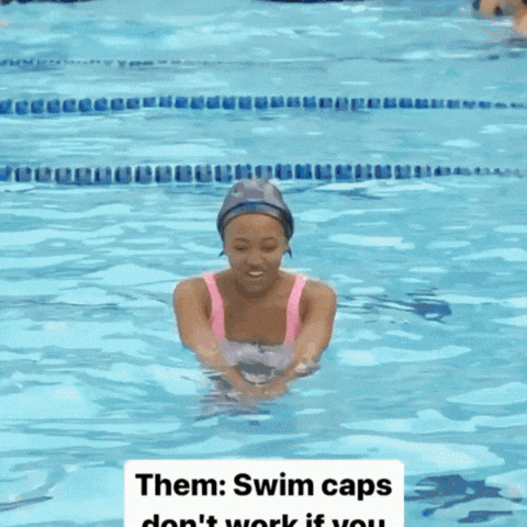 Swimming Pool Summer GIF by Hairbrella
