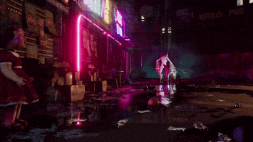 Smash Neon Lights GIF by Wired Productions