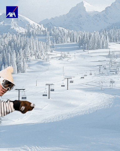 Snow Winter GIF by AXA_Deutschland