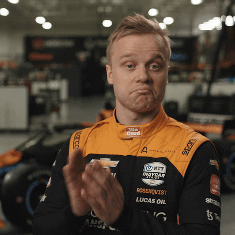 Indy Car Reaction GIF by Mission Foods 