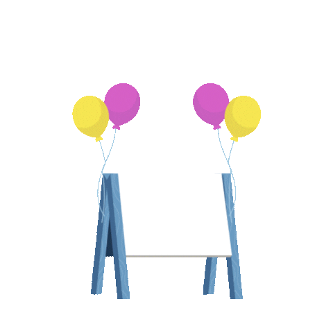 Real Estate Balloons Sticker