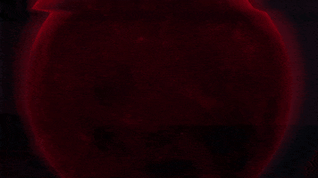 BonsaiCollective video games glitch effect red moon black and red GIF