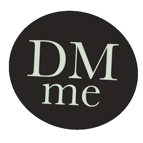 Dm Me Sticker by Livlyhood