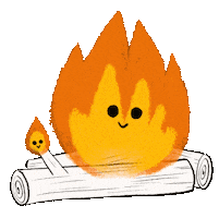 Fire Sticker