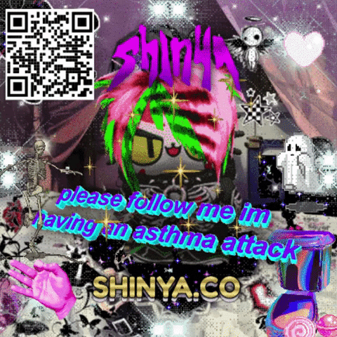 shinyaco emo goth myspace y2k GIF